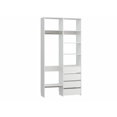 Модуль для гардероба Хелен-2.6-120-240 White