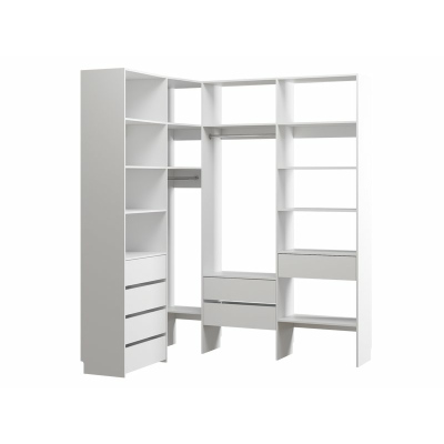 Модуль для гардероба Хелен-4-160-190-240 White