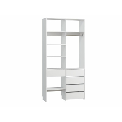 Модуль для гардероба Хелен-2.1-120-240 White