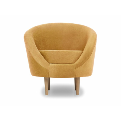 Кресло Волси Velvet Yellow