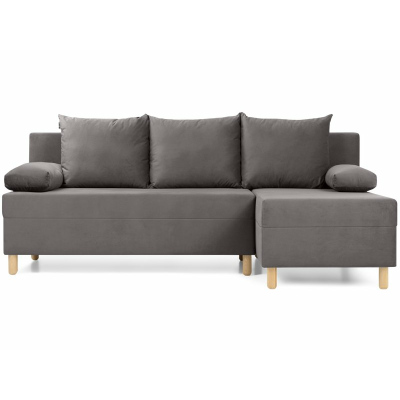 Диван угловой Амрано Velvet Grey