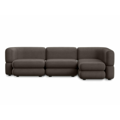 Модульный диван Brera-7 Velour Stone