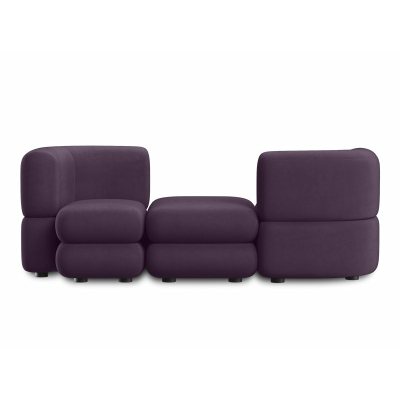Модульный диван Brera-3 Velour Plum