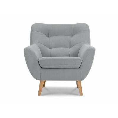 Кресло Витио Velvet Silver