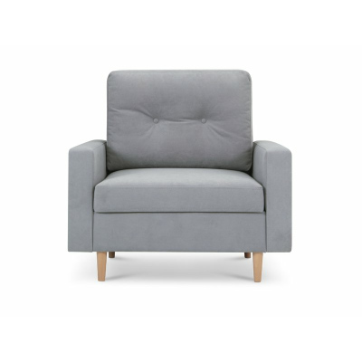 Кресло-кровать Динс Мини Velvet Silver