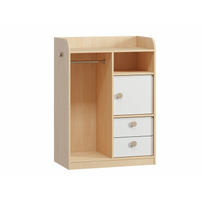 Стеллаж Арчи-2 Milk Plywood