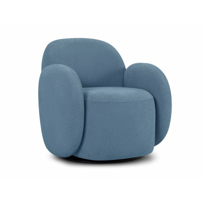 Кресло поворотное Теоп Bucle Blue