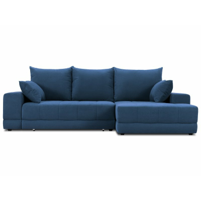 Диван угловой Дарол Velvet Navy Blue