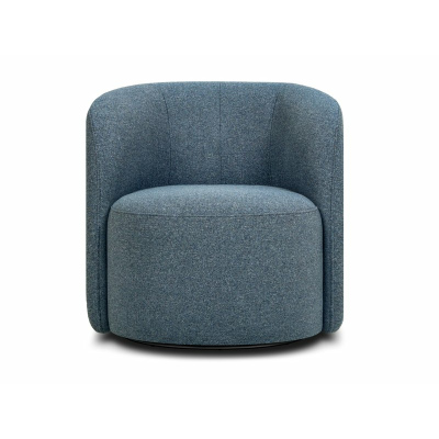 Кресло поворотное Мэник Textile Blue