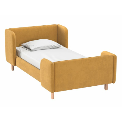 Детская кровать Анджи 80 Velvet Yellow
