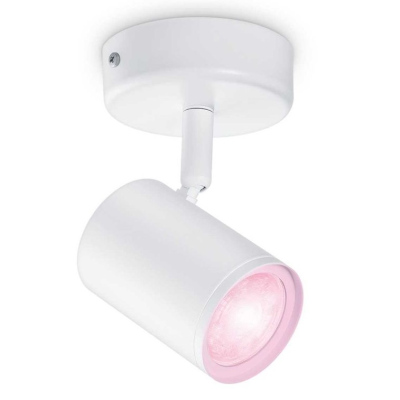 Умный светильник WiZ IMAGEO Spots 1x5W W 22-65K RGB Белый