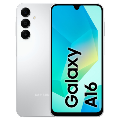 Смартфон Samsung Galaxy A16 4/128 Гб LTE Серебристый