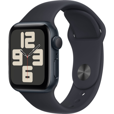 Часы Apple Watch SE 2023 GPS 40мм корпус из алюминия Темная ночь + ремешок Sport Band Темная ночь (new)