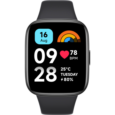 Часы Xiaomi Redmi Watch 3 Active Черные