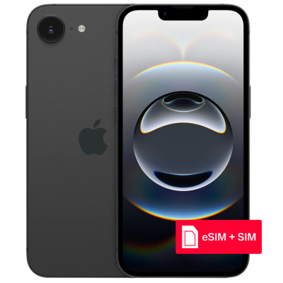 Смартфон Apple iPhone 16e 128 Гб eSIM + SIM Черный