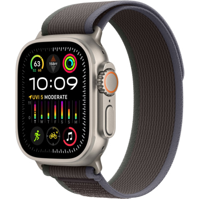 Часы Apple Watch Ultra 2 GPS 49мм корпус из титана + ремешок trail loop Синий/Черный