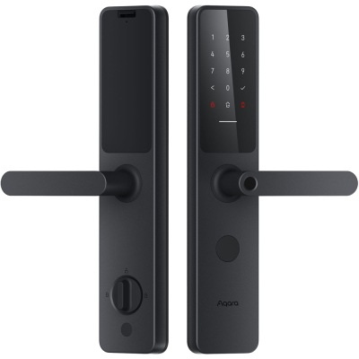 Умный дверной замок Aqara Door Lock A100 Zigbee Edition Чёрный (ZNMS02ES)