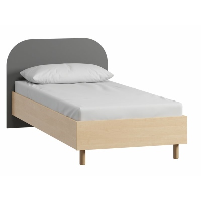 Кровать Дона 90 Plywood Grey