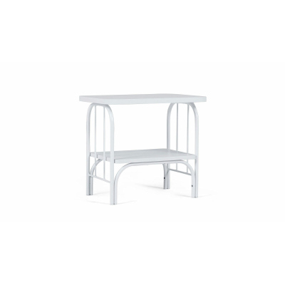 Тумба прикроватная Arfa, цвет Белый шагрень