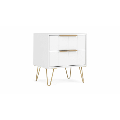 Тумба прикроватная Selenga, цвет Белый Премиум