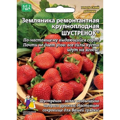 Земляника Шустрёнок - ремонтантная (УД) 10 шт