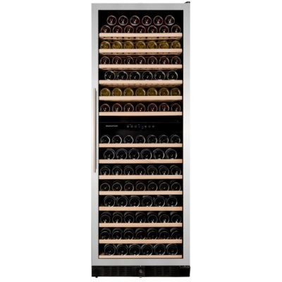 Встраиваемый винный шкаф 101-200 бутылок Dunavox DX-181490SDSK